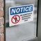 Signmission No Admittance Authorized Personnel Only OSHA Notice Sign, Vinyl Decal, 5in W x 3.5in L, 2PK OS-2PACK-NS-D-35-L-15973 - alternate 3